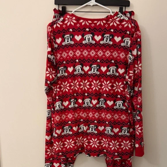 Disney Red and White Womens Pajama Set - Picture 4 of 5